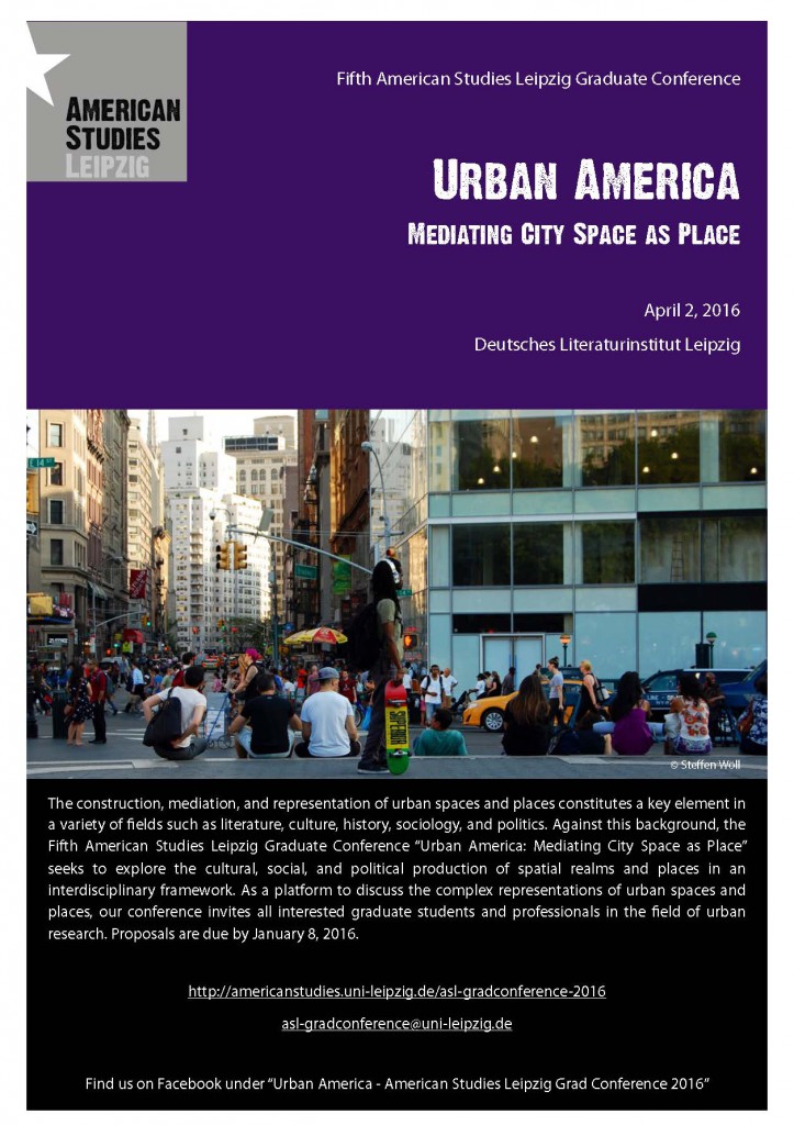 Poster - Urban America ASL Graduate Conference 2016